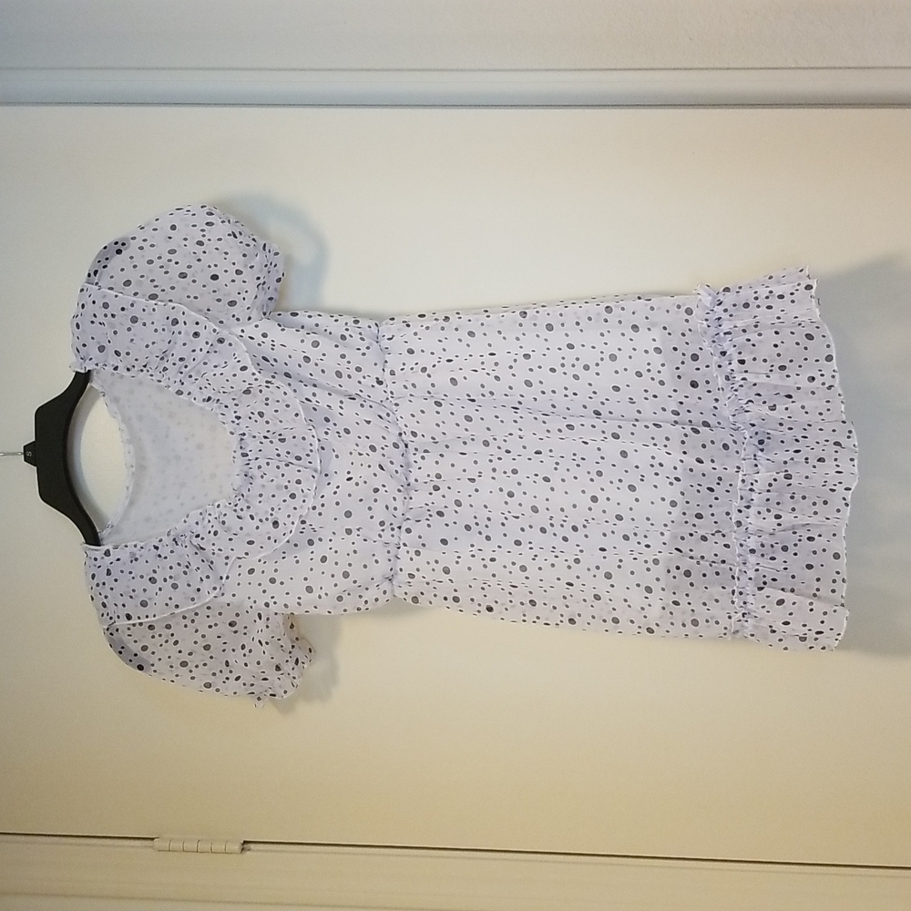 Girls Chiffon dress White Size 10/12